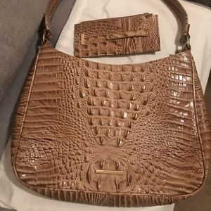 Brahmin handbag & matching cardholder wallet